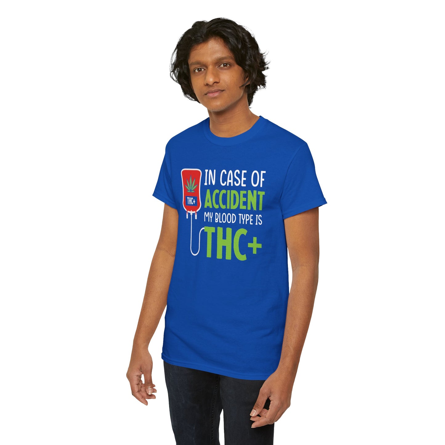 THC+ Blood Type Tee – For the Real Ones Only!