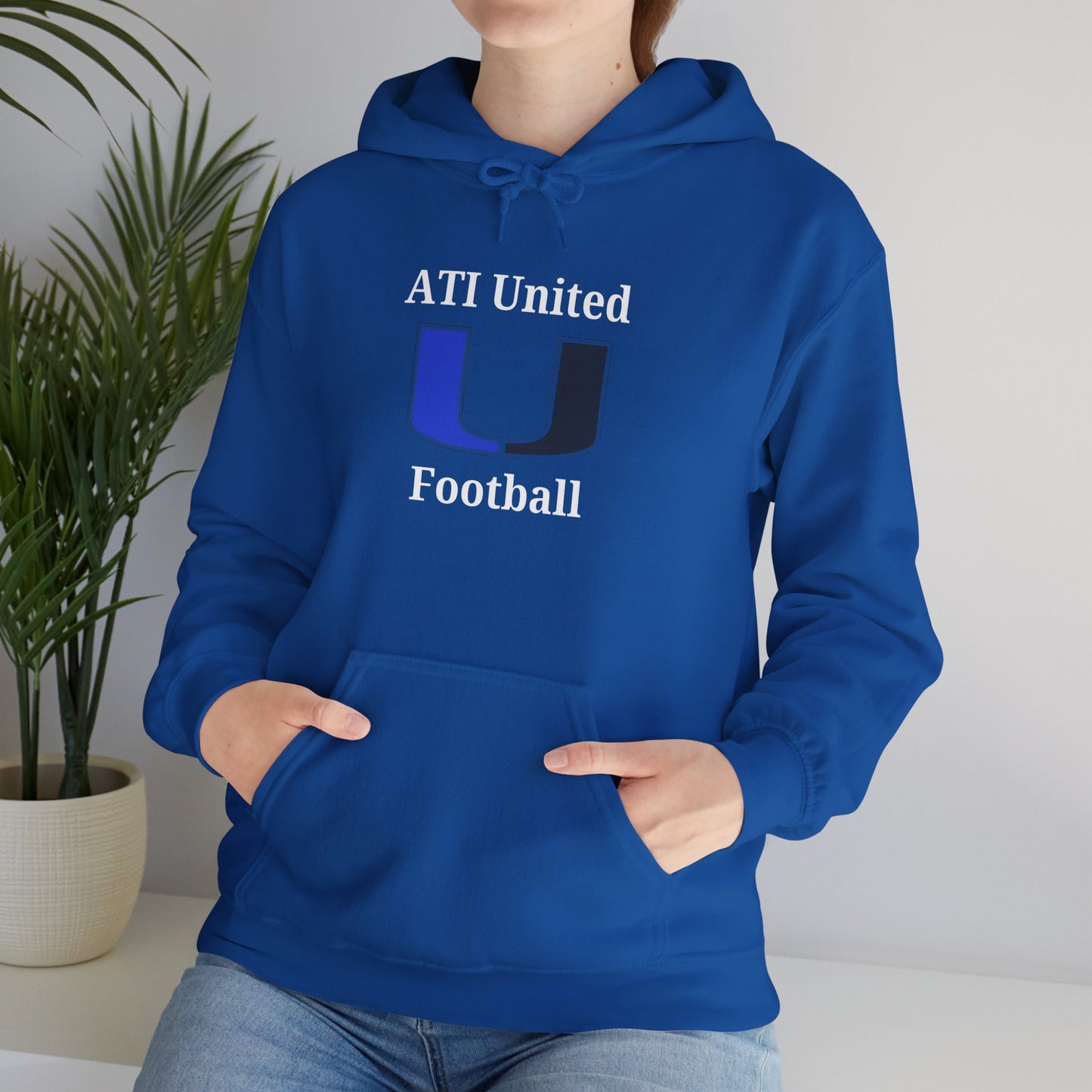 π ATI United Football Hoodie β Two Schools, One Family, One Team Spirit