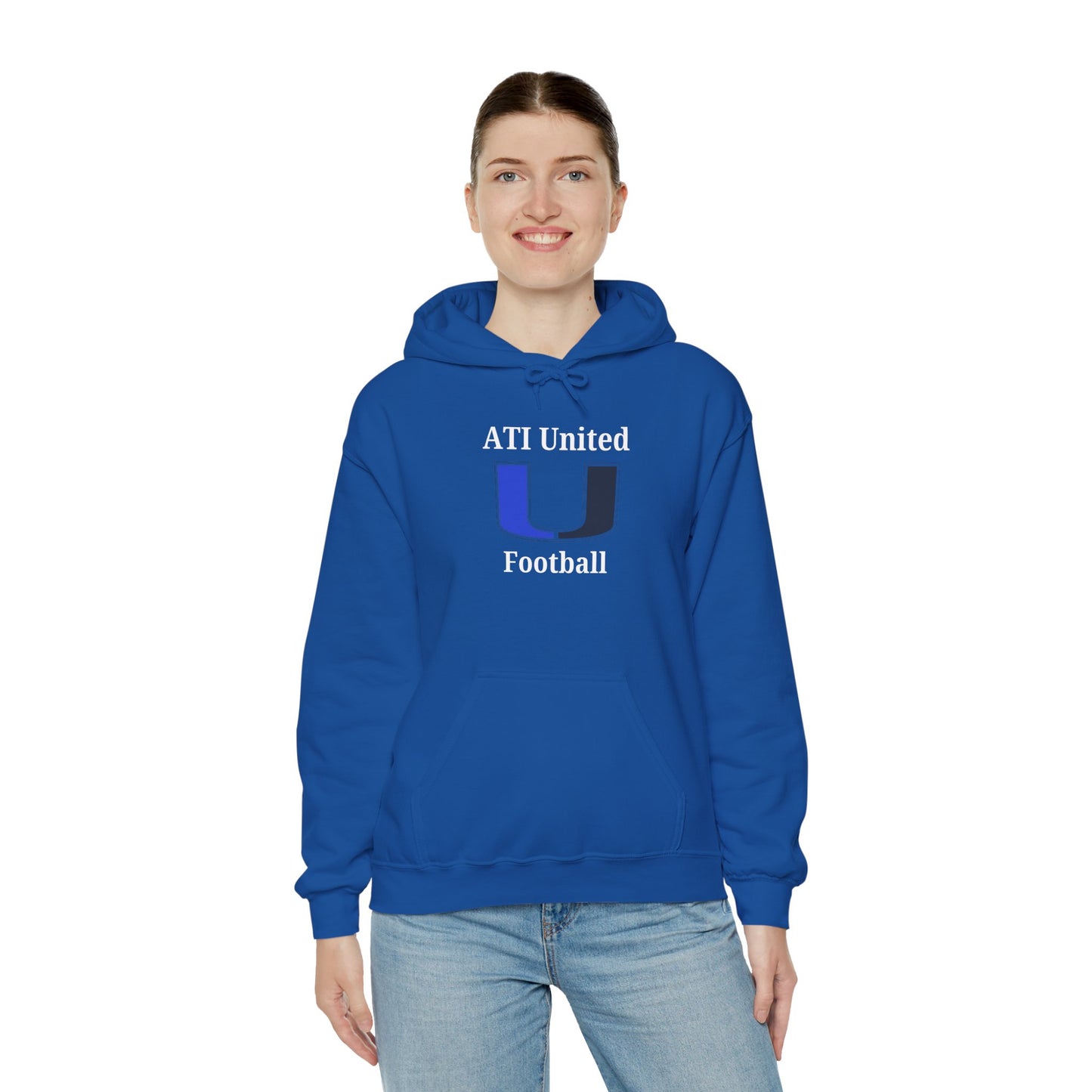 π ATI United Football Hoodie β Two Schools, One Family, One Team Spirit