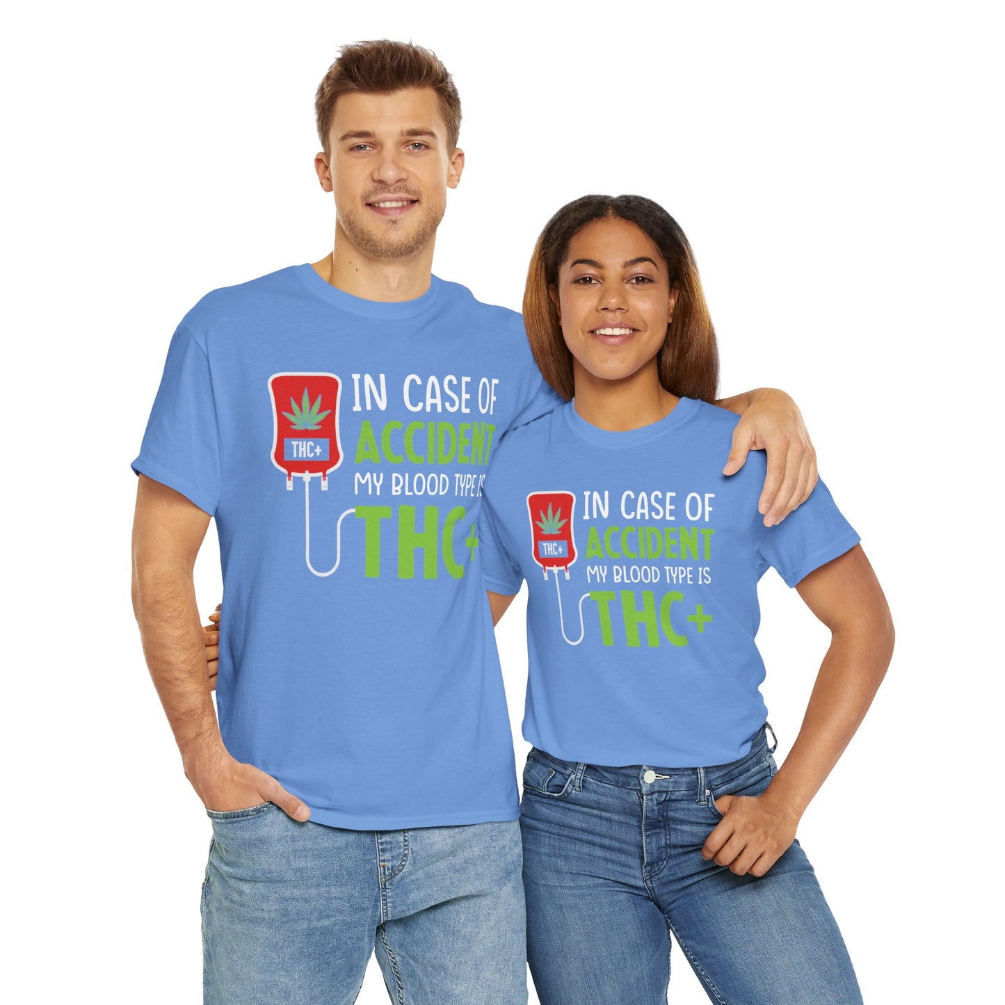 THC+ Blood Type Tee – For the Real Ones Only!