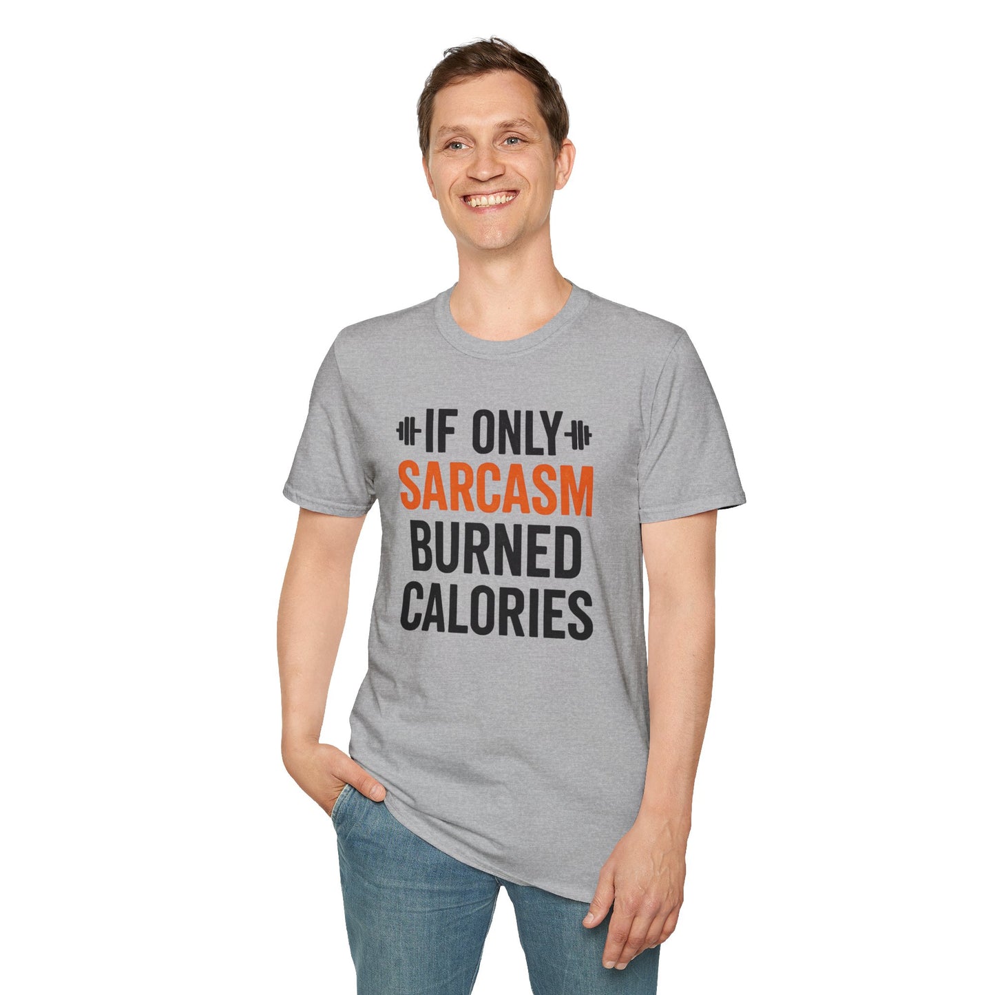 Sarcasm Gains: Unisex Tee for the Bold & Witty