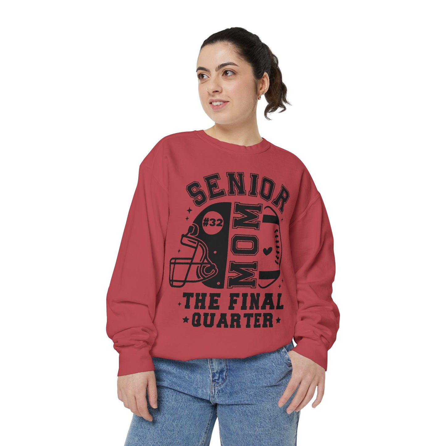 Senior Mom Football The Final Quarter Sweatshirt