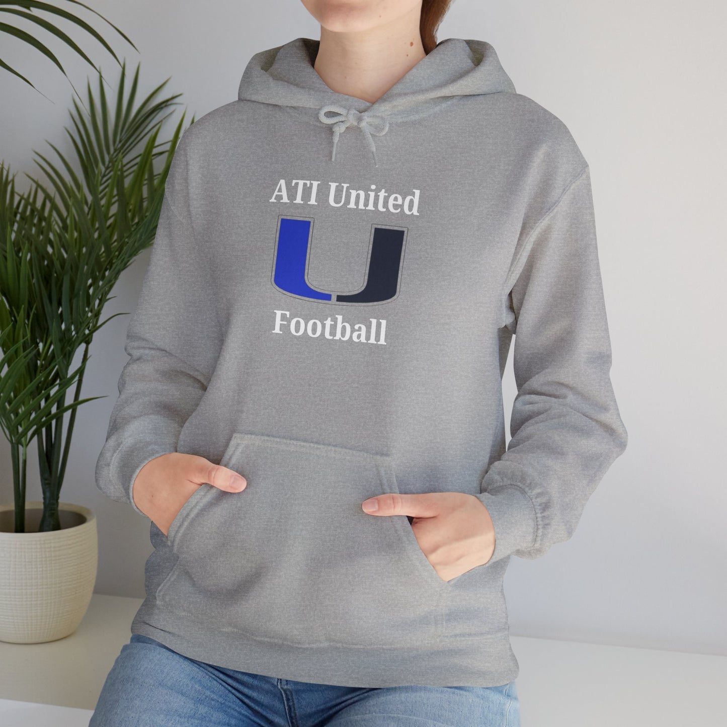 🏈 ATI United Football Hoodie – Two Schools, One Family, One Team Spirit