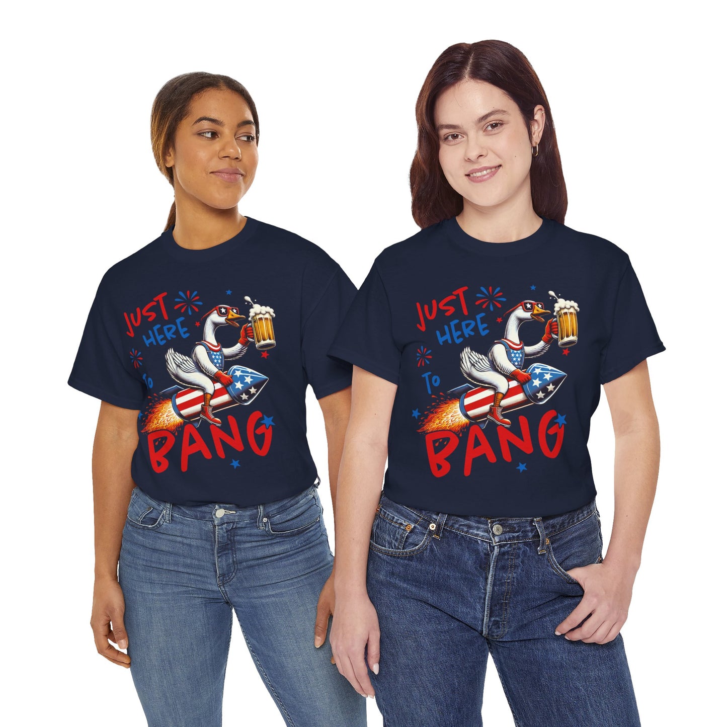 4th of July Goose Tee