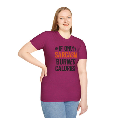 Sarcasm Gains: Unisex Tee for the Bold & Witty