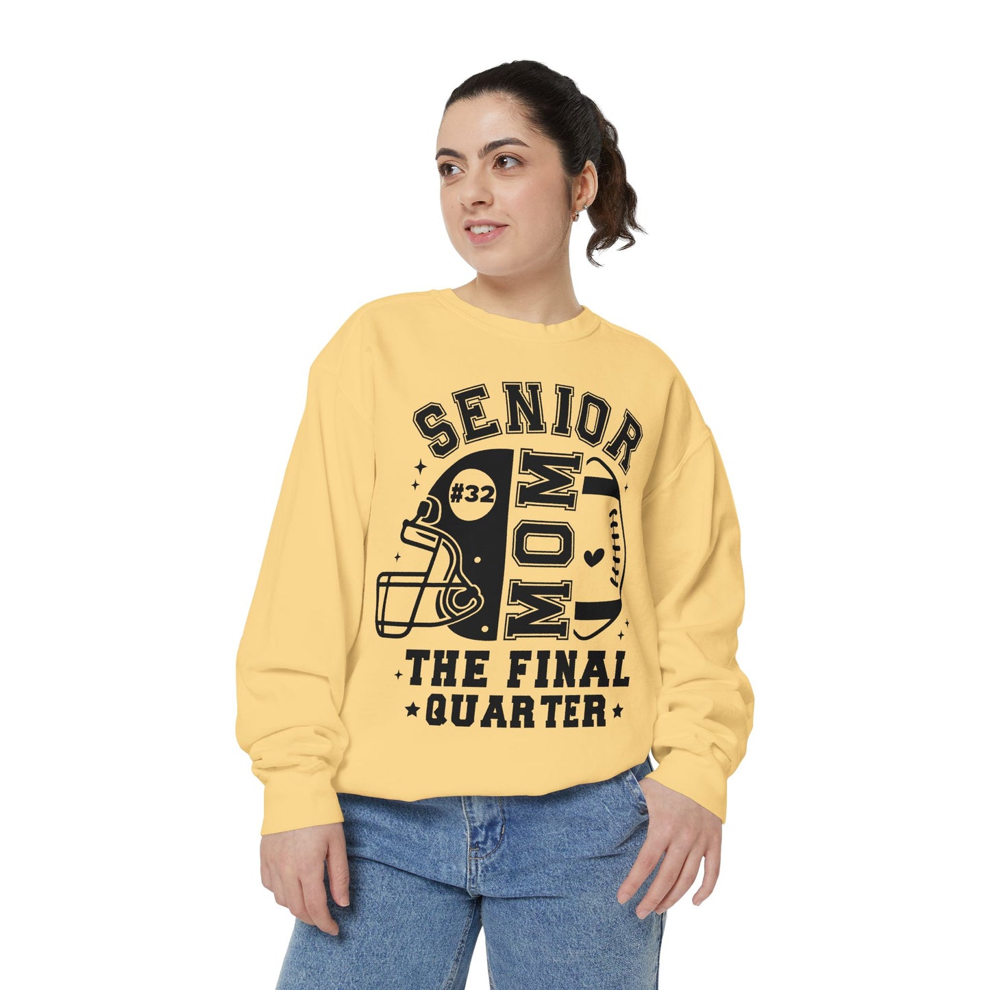 Senior Mom Football The Final Quarter Sweatshirt