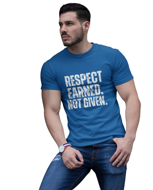Graphic Tee - Respect Earned Not Given