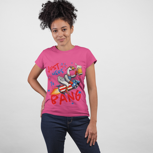 4th of July Goose Tee