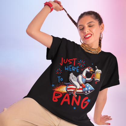 4th of July Goose Tee