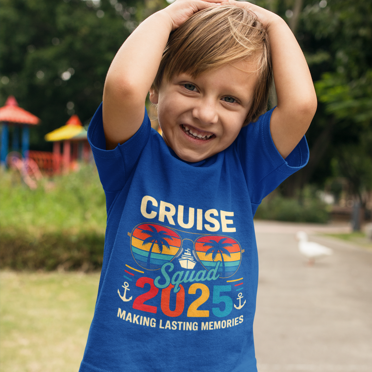 Kids Tee - Cruise Squad 2025 Making Lasting Memories - Family and Friends Adventure
