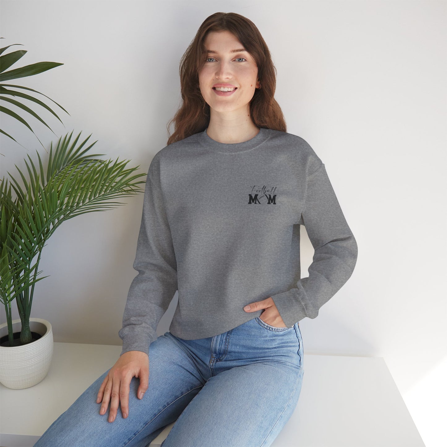 Football Mom Sweatshirt – Game Day Crewneck Pullover | Support Your Player in Style