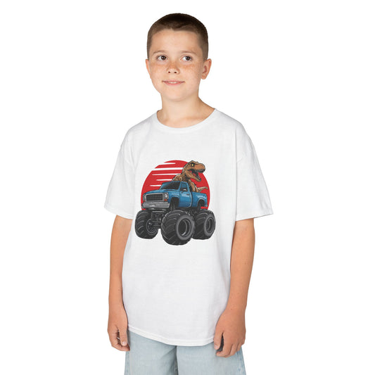 T-Rex Monster Truck Mayhem Tee – For Dino & Truck Lovers!