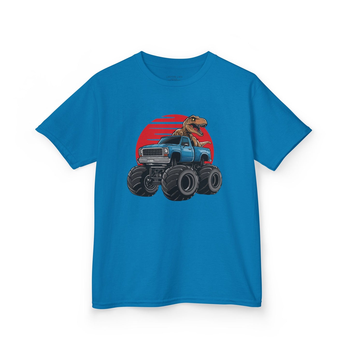 T-Rex Monster Truck Mayhem Tee – For Dino & Truck Lovers!